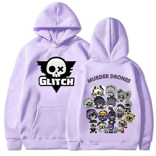 5-Murder Drones hettegensere for kvinner, horror anime-trykk S XS