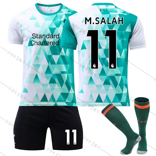 Barn / Vuxen 22 23 VM Liverpool Set - Perfet Mohamed Salah-11 Mohamed Salah-11 #2xl