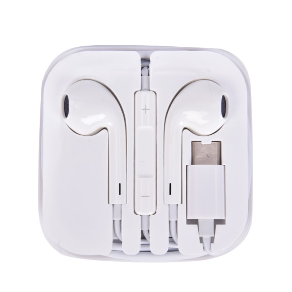 USB-C Type-c -kuulokkeet mikrofonilla