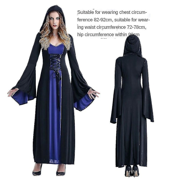 Snabb leverans Real Shot Halloween Vampire Costume Par Kostym Död Klänning Demon Suit Karaktär Kläder Stil 10 Style 10 XL