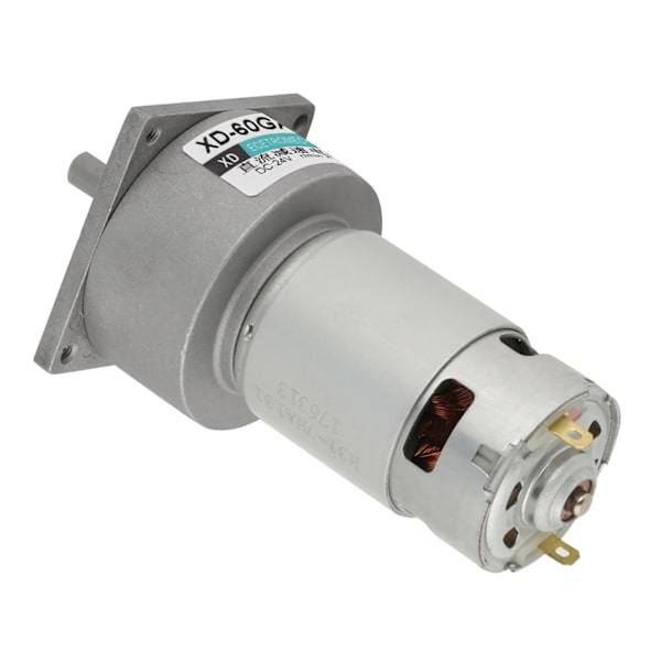 35W mikro DC-moottori metallivaihteella, nopeudensäätö CW/CCW (24V 30rpm)