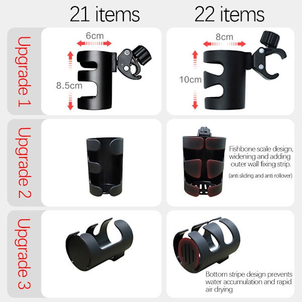 Vandkopholder Baby Buggy Barnevogn Kopholder Kopholder