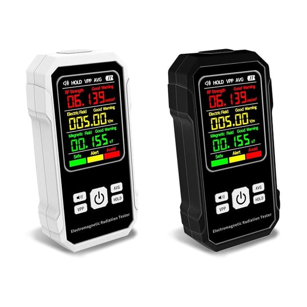 Elektromagnetisk strålingsmåler EMF-måler SORT[qb] Black