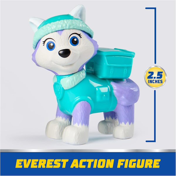 Paw Patrol – Everest og snescooterfigur – Paw Patrol legetøj – Legetøj til børn 3 år + – Gave til barn 3 år + pearls