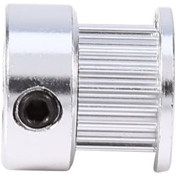 2 stk. Remskive Remskive GT2 20 Tænder Hul 8mm Bredde Knast Remskive Aluminiumlegering Hjul til Lefou 3D Printer Sunmostar