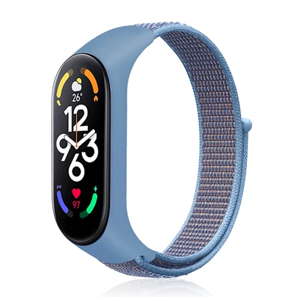 Nylon Mi Band 4 5 6 Remstropp Erstatning Myk Justerbar Rem Pulsera Correa For Xiaomi Mi Band 3 4 5 6 7 Armbånd Azure 2 Azure 24 Mi Band 3 4 5 6 7