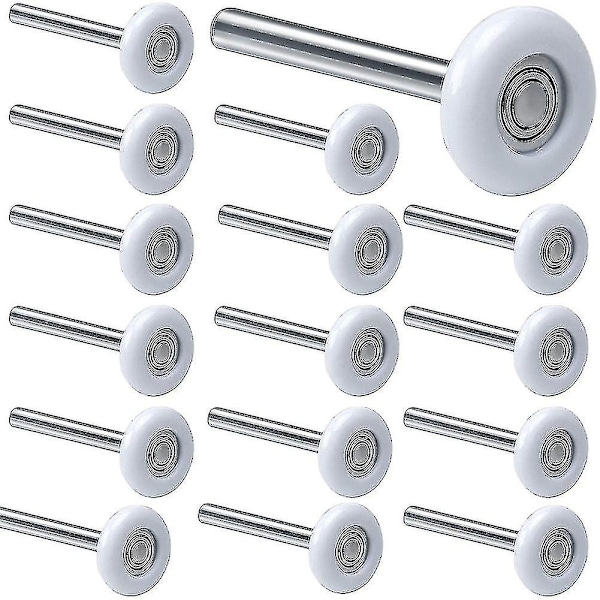 12-Pack 2-Inch Garage Door Rollers, 6200zz Bearing Nylon Garage Door, Residential and Commercial