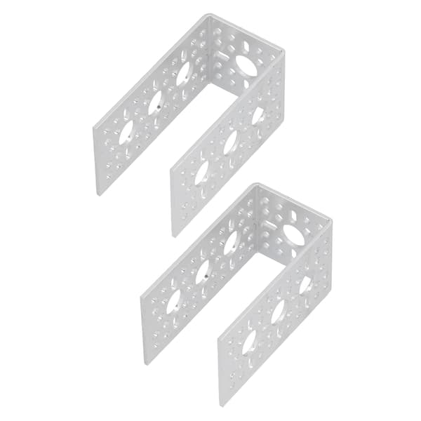2 stk U-formede aluminiumslegeringsbraketter for robot servo brakett for robot DIY tilbehør