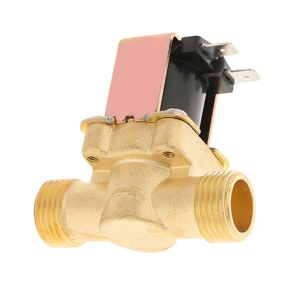 1/2\" DC12V Normalt Lukket Messing Elektrisk Magnetventil Til Vandkontrol