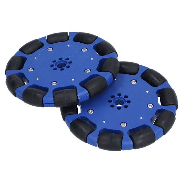100 mm pyöreät neopreenipyörät, vetopyörät, Omni-pyörät, älykkäät robottiauton osat, 8 mm reikä