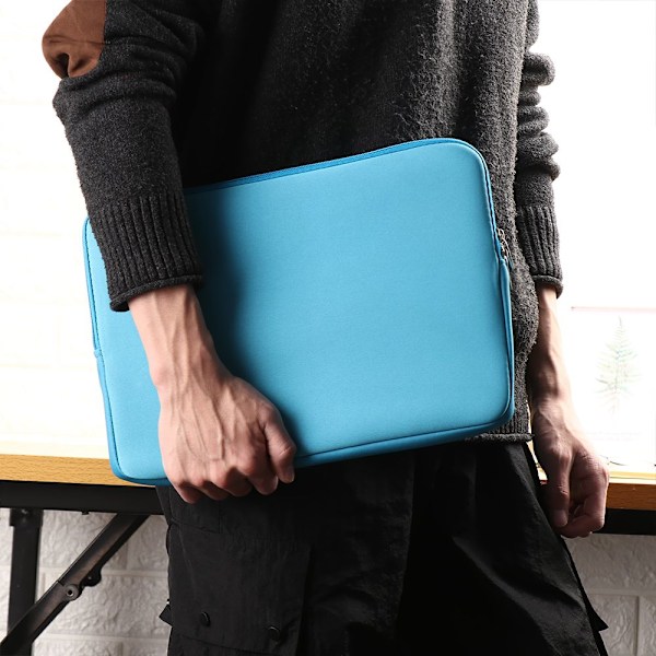 Laptopväska Fodral Omslag FÖR 14-14,5 TUM ljusblå light blue For 14-14.5 inches