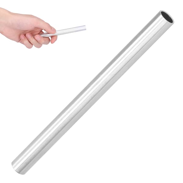 5 stk. aluminiumsrør sømløs lige akselmuffe robotfelt tilbehør 150 mm 6100‑1012‑0150