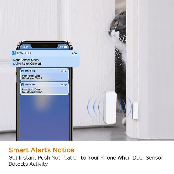 Smart Wifi døråpning, lukkede detektorer sensor