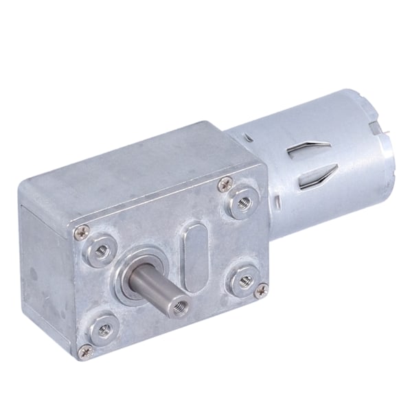 DC 24V Snäckväxelmotor med Regulator Högt Vridmoment Mini Turbinreducerare för Robotar Elektroniska Lås 24V20RPM[qb]