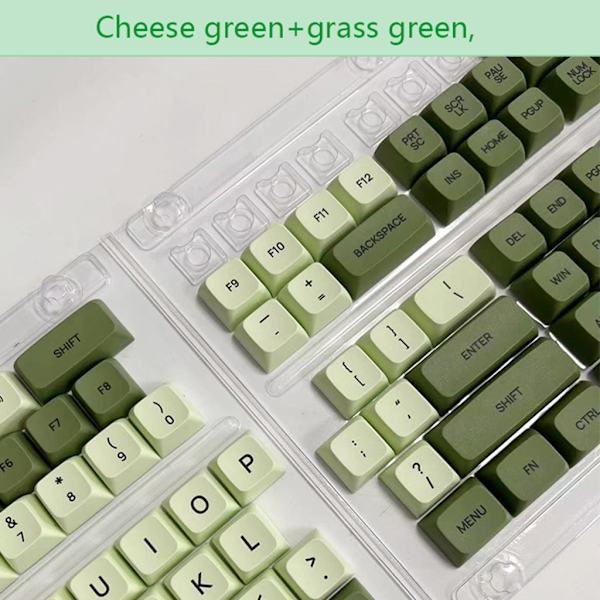 PBT Keycap XDA Profil Personlig Match Engelsk Keycaps Sett 125stk For Gaming Mekanisk Tastatur for MX Brytere DIY