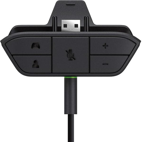 Stereo Headset Adapter til Xbox One/One S/Elite 1&2/til Xbox Series X|S Controllere, Mikrofon Headset Adapter til Xbox One Controller