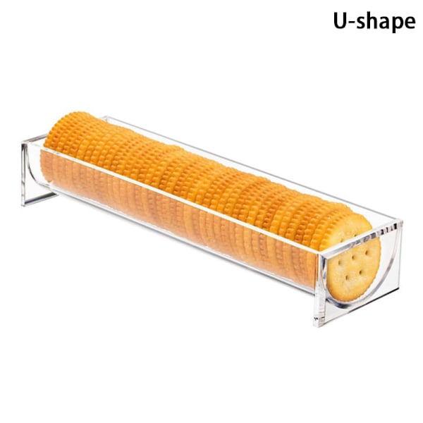 Akryl kjeksholder Akryl kjeksholder brett kjeks server U U one size