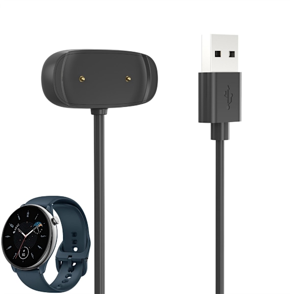 Bärbar Laddningsstation för Smartwatch med Dockningsfäste, Passar Active A2211, Magnetisk Snabbladdningskabel