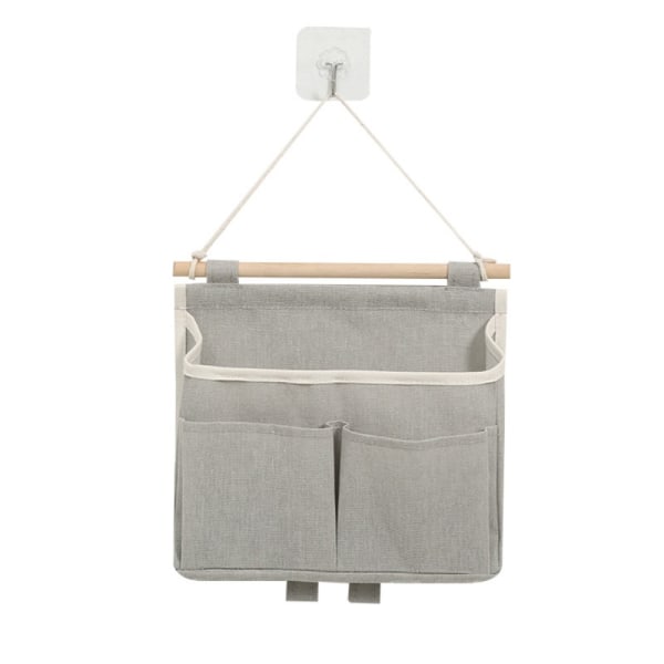 2 pcs Hanging organizer Hanging storage Hanging pocket Grey