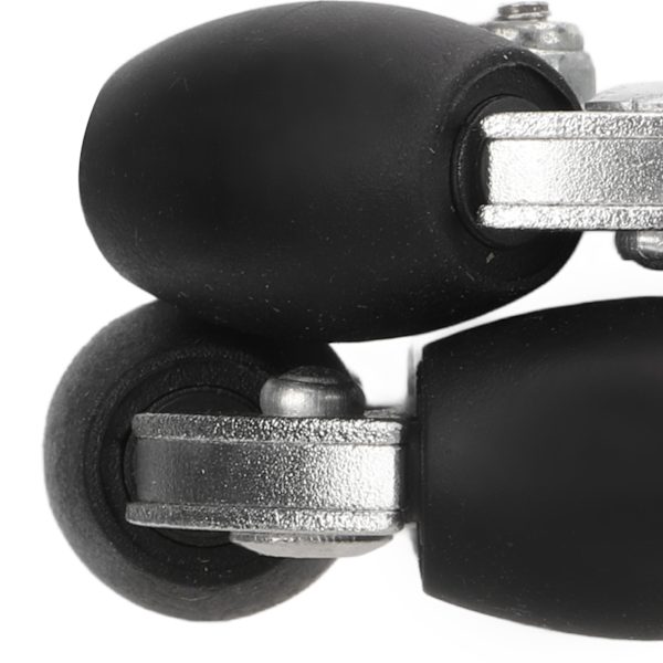 48mm kaksois alumiiniseos omni-suuntainen pyörä kantavuus 3kg robotiikkakilpailuun