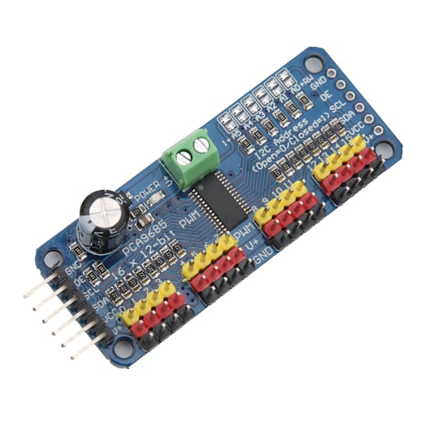 PWM Servo Driver 16-kanals motorstyringskortmodul IIC-grensesnitt PCA9685 for robot