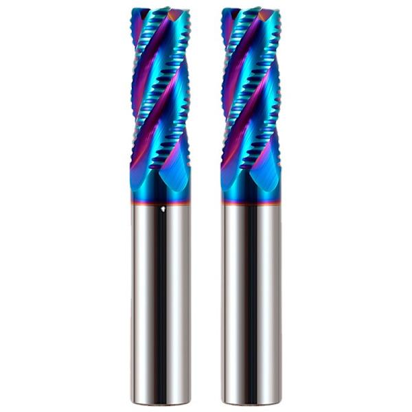 2 stk. 65° Firkant Fræser Tungsten Carbide 6mm til Stål