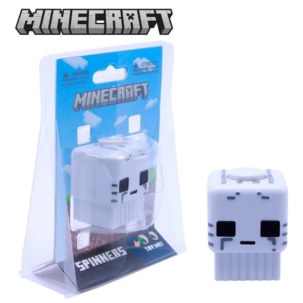 Minecraft Fidget Spinner Stress Relief Leketøy *Hvit kylling* White chicken