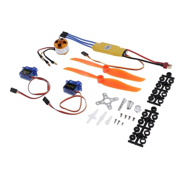 Rc-lentokoneen osat