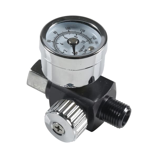 0-150PSI Färgsprutor Tryckkontroll för Ventiler Lufttrycksmätare 1/4 tum[qb]