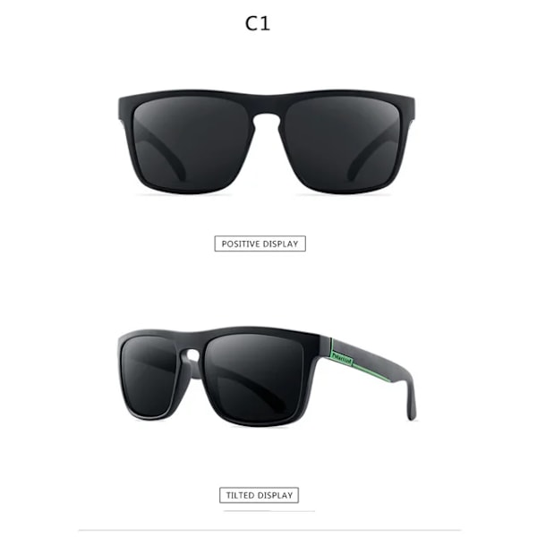 Polaroid Solbriller Unisex Firkantede Vintage Solbriller Berømt Mærke Polariseret Solbriller Retro Feminino til Kvinder Mænd 2149C1 2149C1 Polarized