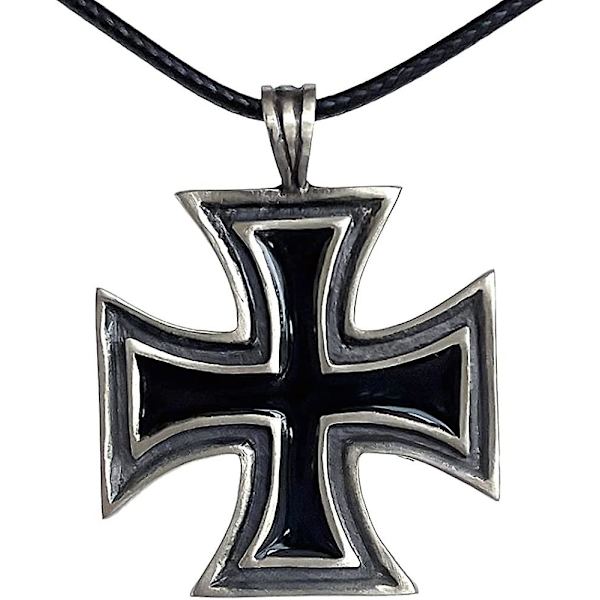 Metall Amulett Tenn Halsband i Tenn För Män