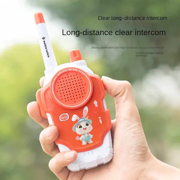 2 stk. Børne Walkie Talkie To-vejs Trådløs Opkald Walkie Talkie Langdistance Opkald Håndholdt Dialer Regelmæssig Version 2 stk.