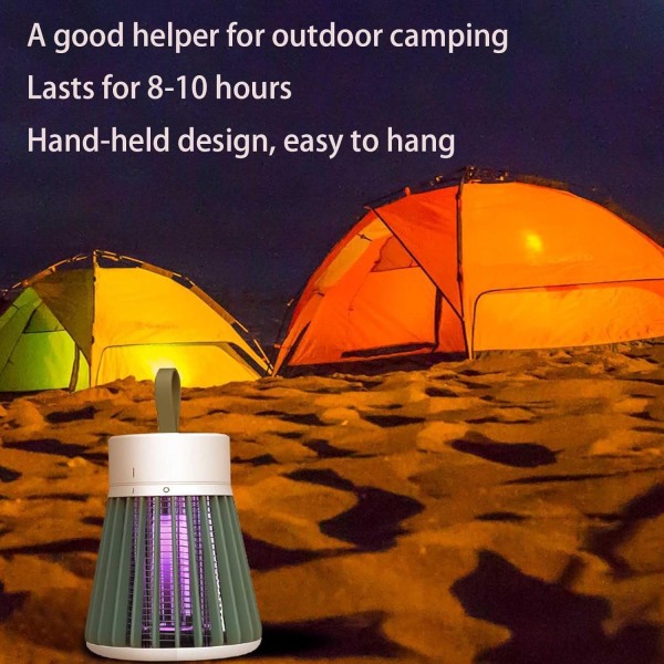 Mozz Guard Mosquito Zapper - Bed Bug Heater, BuzzBug Mosquito Killer, Zaptek Mosquitoes Zapper, USB Charing, Perfekt for utendørs og innendørs