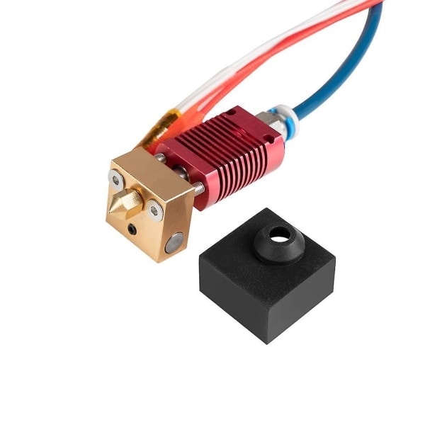 Opgradering 24v 40w Mk8 Hot End Kit med Premium Capricorn Tube til Ender 3/ender 3 Pro 3d Printer