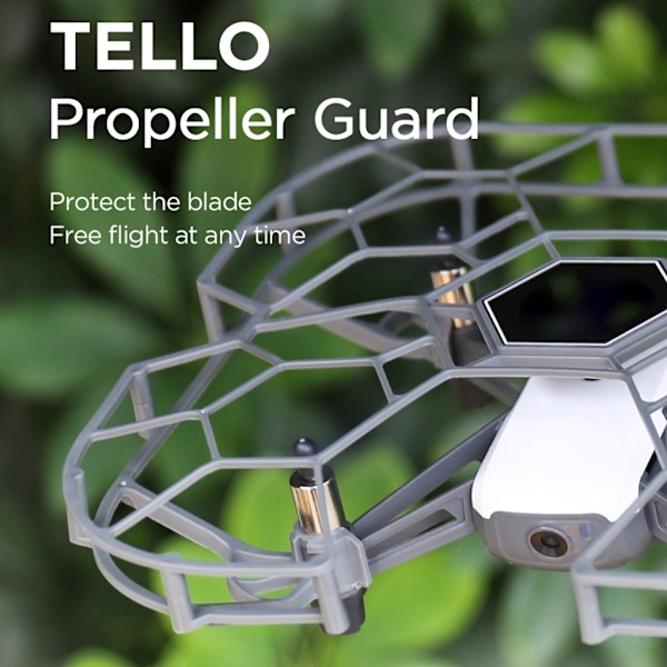 Propellbeskyttelse for Tello Protector Fullstendig lukket beskyttelsesbur for Tello Tilbehør Lett