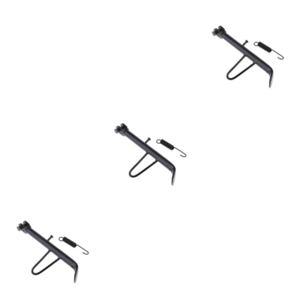 1/2/3/5 moottoripyörän jalusta Helppo asentaa Rautaa kestävä musta 21cm black 21cm 3 Sets