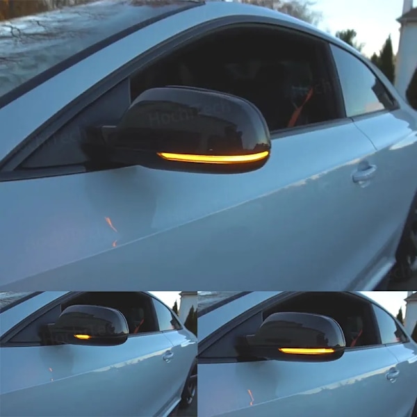 Dele til Audi A4 A5 S5 B8.5 RS5 RS4 Dynamisk Scroll LED Blinklys Sekventielt Bakspejl Blinklys 1pc Left Side
