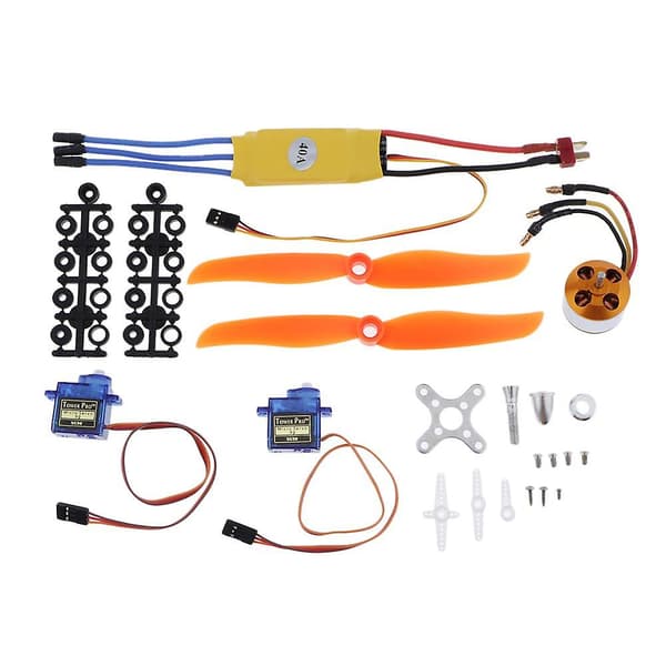 Rc-lentokoneen osat