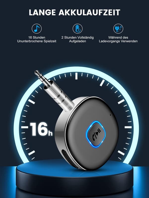 Bluetooth-adapter til musikstreaming/håndfri opkald