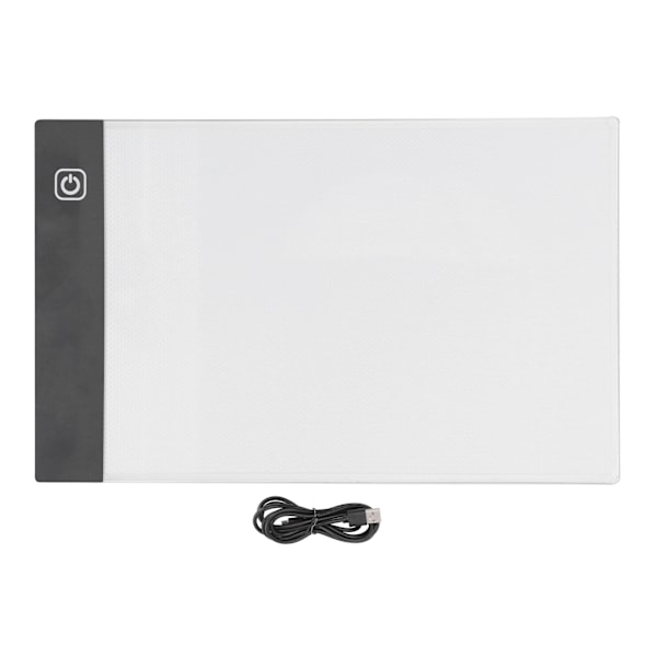 A5 Light Board 3.5W 0.6A 3 Levels Dimmable Touch Sensor LED Drawing Board LED Light Board for Calligraphy 2D Animation