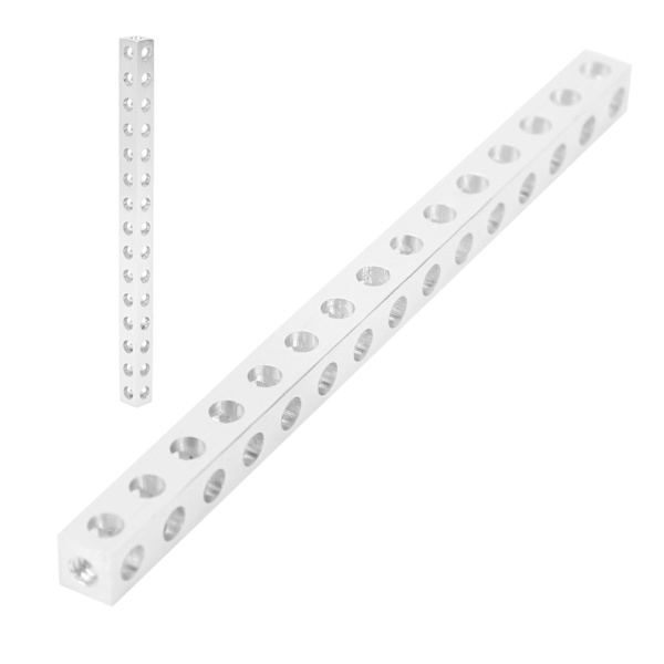 8 x 120mm Robotstruktur 15 Hullers firkantet bjælke 3106-0015-0120 Del tilbehør