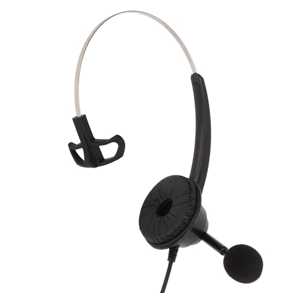 H360‑RJ9‑VA Telefon Headset RJ9 Stik Sort Lydstyrkejustering Enkeltsidet Business Headset til Call Center Kontor