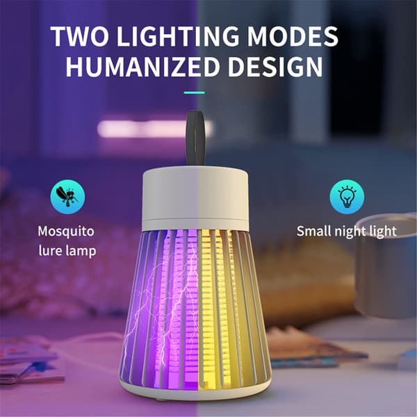 Mozz Guard Mosquito Zapper - Bed Bug Heater, BuzzBug Mosquito Killer, Zaptek Mosquito Zapper, USB Charing, Perfekt for utendørs og innendørs