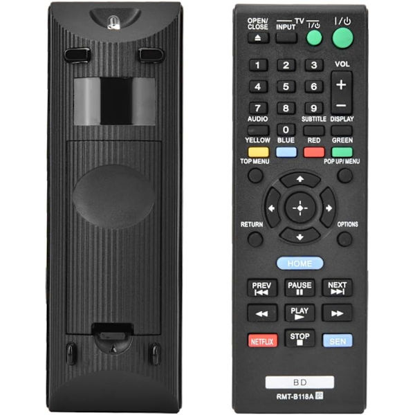 Bdp S185 Sony Bdp S185 Abs Musta Rmt B118A Kaukosäädin Sony Blu Ray -soittimelle Bdp185C Bdpbx18 Bdpbx3100 Bdps185
