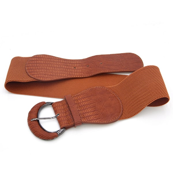 Brett elastiskt bälte Cinch midjesträckt bälte BEIGE Beige