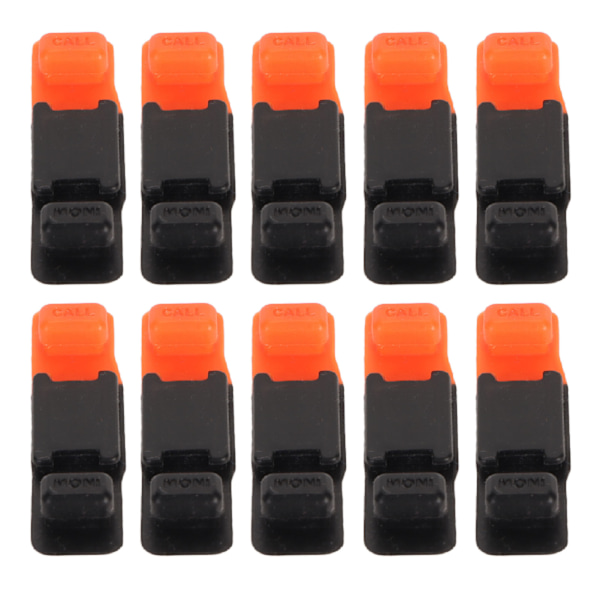 MH 10 kpl Walkie Talkie PTT -painikkeen vaihtorubber Talk PTT -painikkeen korjausosat BAOFENG UV 5R UV 5RA UV 5RE F8+ -laitteisiin