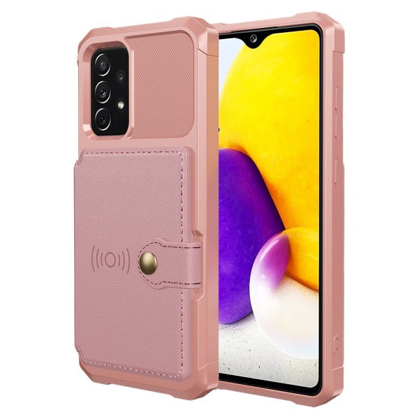 TG Samsung Galaxy A53 5G - Smart Cover med kortholder Rose Gold