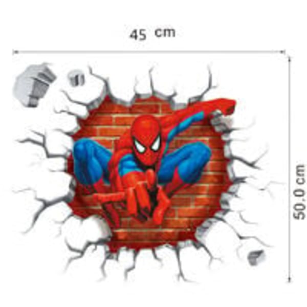 Spiderman veggklistremerker 3D-plakat Ultimate Spider-Man veggklistremerke Spiderman veggklistremerke Spiderman veggklistremerke Ephé