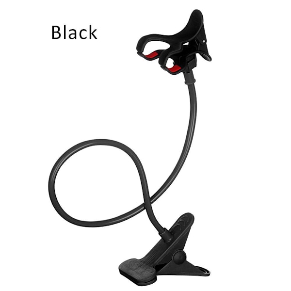 Telefonholder, Bærbar Beslag, Seng/Skrivebordsholder, SORT Black