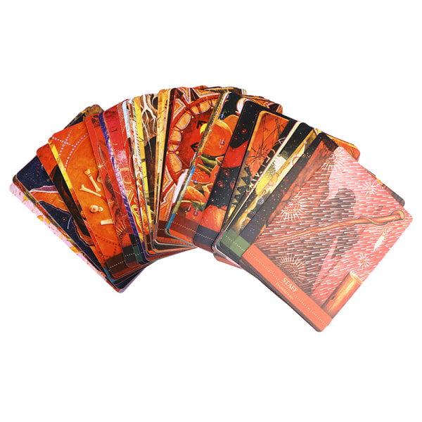 Schamanistiska medicinkort Oracle Tarot Prophecy Divination Deck P Flerfärgad en one size